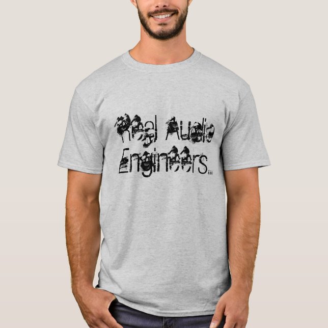 Audioingenieur-T-Shirt T-Shirt (Vorderseite)