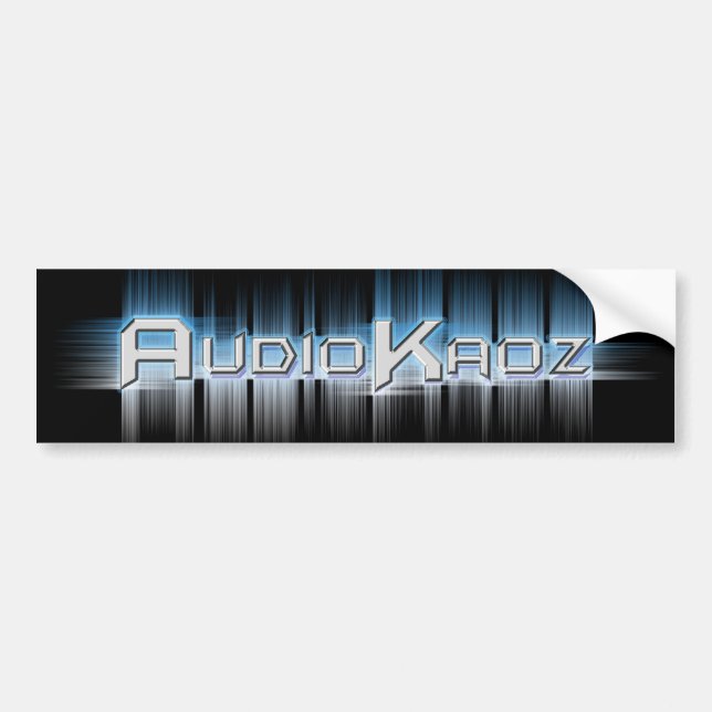 AudioKaoz Autoaufkleber (Vorne)