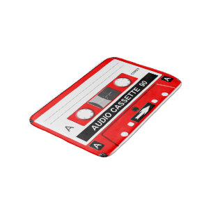 Audiokassette Badematte