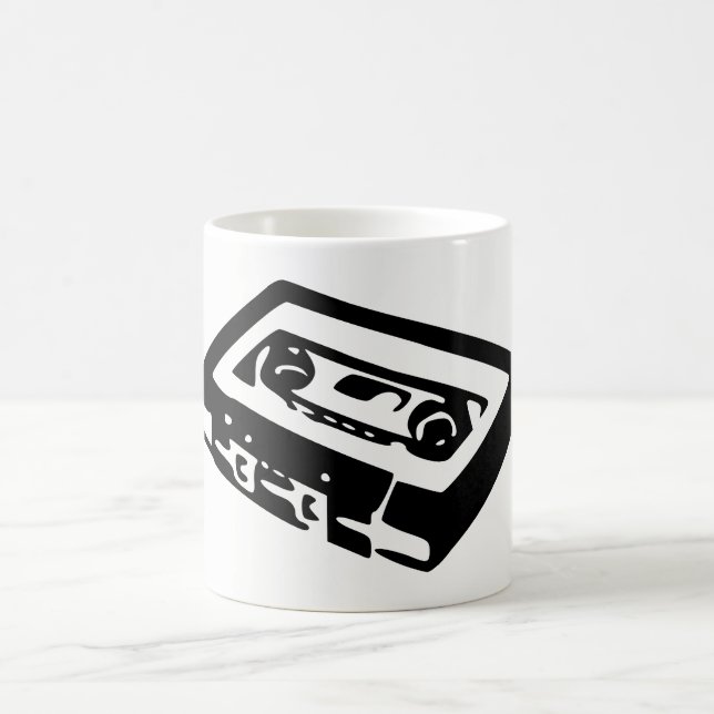 Audiokassette Kaffeetasse (Mittel)