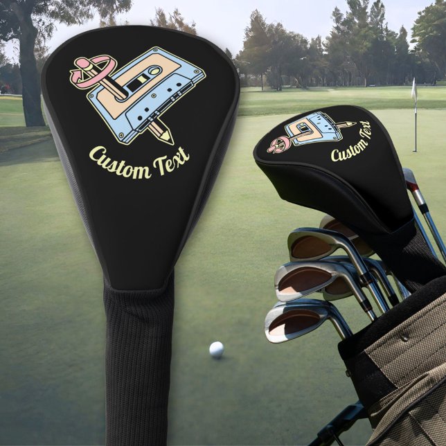 Audiokassette mit Stift Golf Headcover (Von Creator hochgeladen)