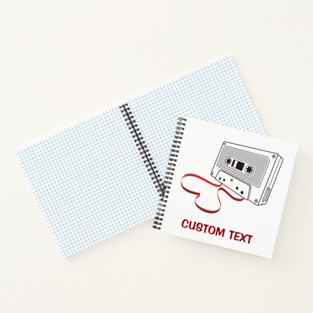 Audiokassette Notizbuch (Innenseite)