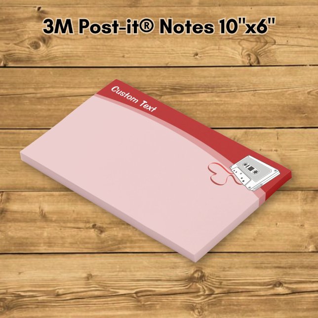 Audiokassette Post-it Klebezettel (Von Creator hochgeladen)