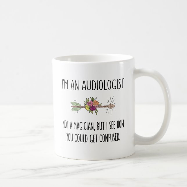 Audiologe, die Ärztin als Geschenkidee hören Kaffeetasse (Rechts)