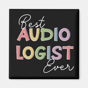 Audiologe Doktor für Audiologie Abschluss Geschenk Magnet