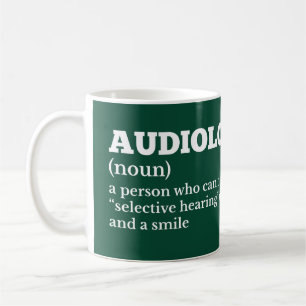 Audiologe Funny Coffee Definition Kaffeetasse