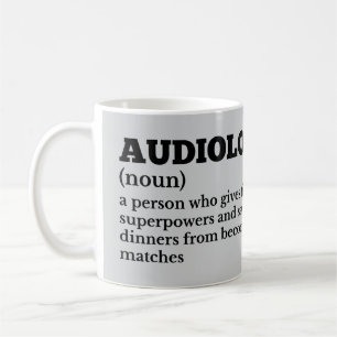 Audiologe Job Definition Gift Kaffeetasse