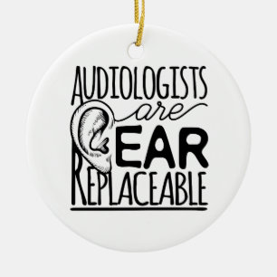 Audiologen sind austauschbar keramik ornament