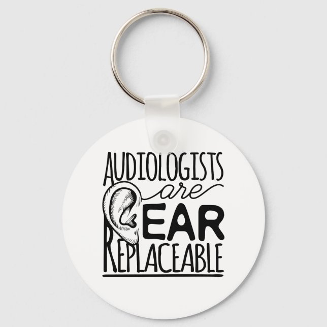 Audiologen sind austauschbar schlüsselanhänger (Vorderseite)