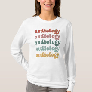 Audiologie   Doktor des Audiologen Retro T-Shirt
