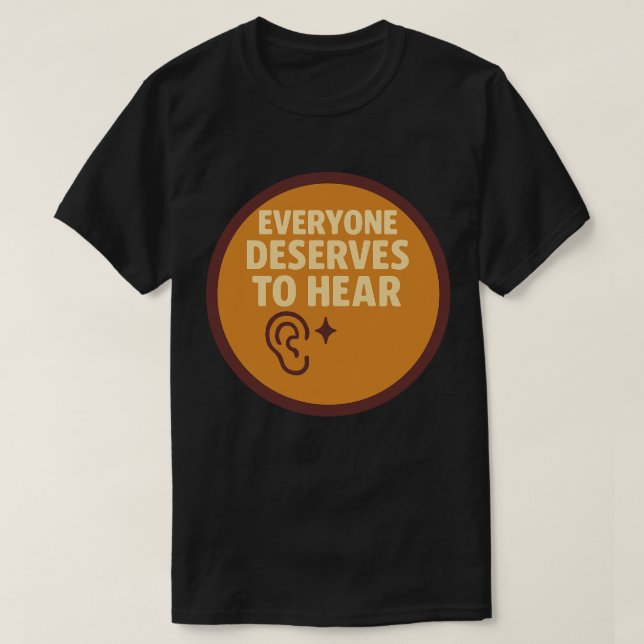 Audiologie T-Shirt (Design vorne)