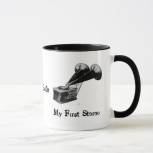 Audiophile - meine erste StereoTasse/Schale Tasse