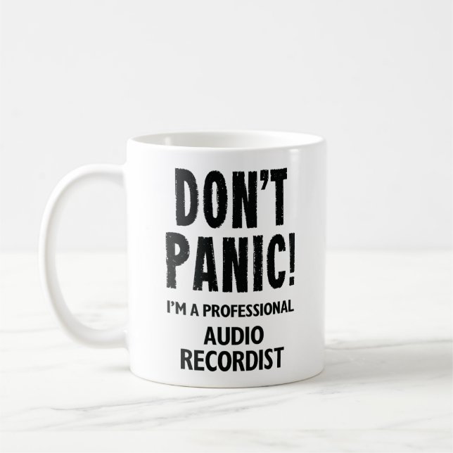 Audiorekordist Kaffeetasse (Links)