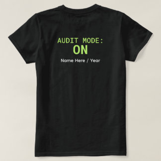 Audit-Modus: EIN Shirt – CA-Studenten-Buchhaltungs