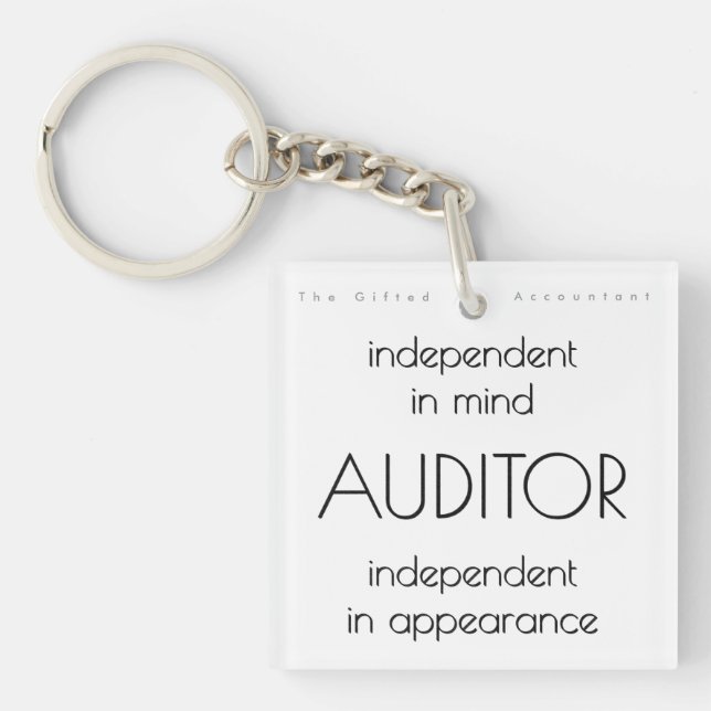 "Auditeur : Indépendant dans l'esprit et l'apparen (Devant)