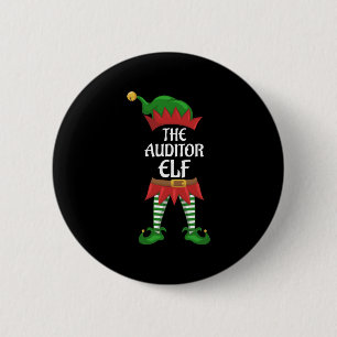 Auditor Elf Family Matching Group Weihnachts-Party Button