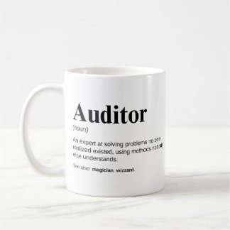 Auditor Funny Work Definition Kaffeetasse