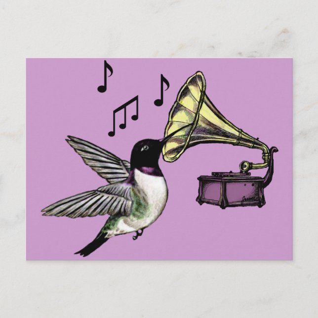 Auditory Nectar Postkarte (Vorderseite)