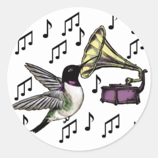 Auditory Nectar Runder Aufkleber