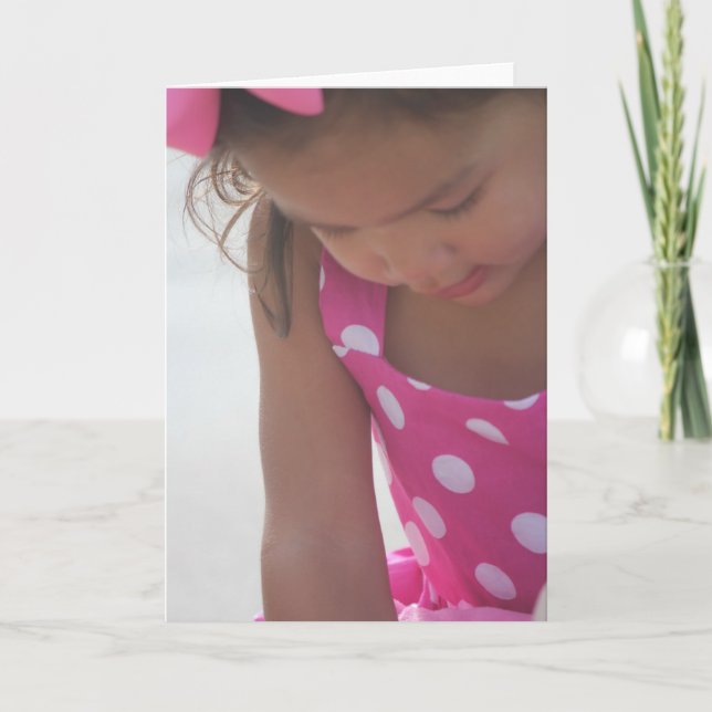 "Audrey" - Grußkarte Karte (Vorderseite)