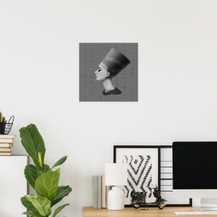 Audrey Hepburn Nefertiti Poster