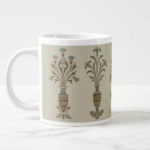 Audsley Antikes Ägyptisches Lotus Blumenornament K Jumbo-Tasse