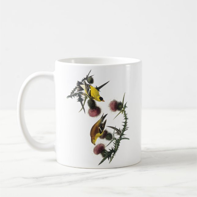 Audubon AmerikanerGoldfinch Kaffeetasse (Links)