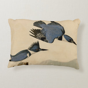 Audubon Belted Kingfisher Wildlife Bird Dekokissen