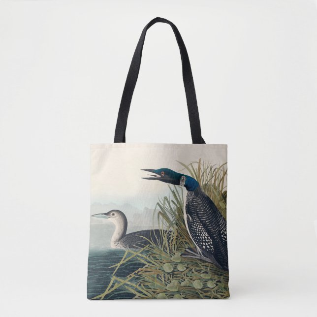 Audubon Bird Loon Diver Classic Tasche (Vorderseite)