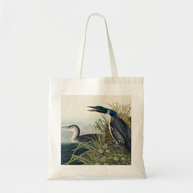 Audubon Bird Loon Diver Classic Tragetasche (Vorne)
