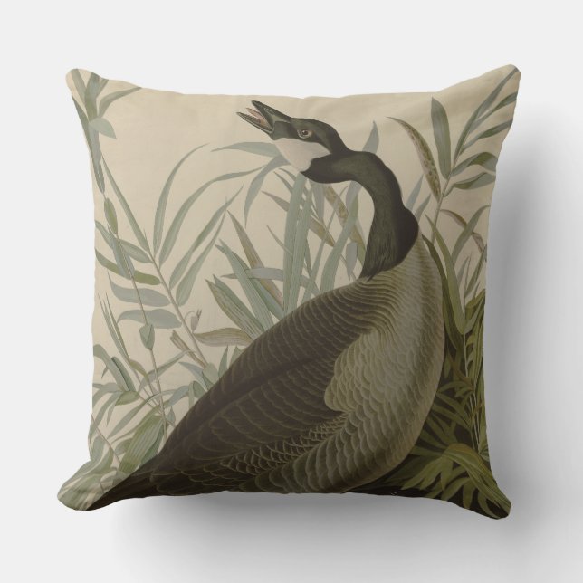 Audubon Canada Goose Wildlife Bird Kissen (Vorderseite)