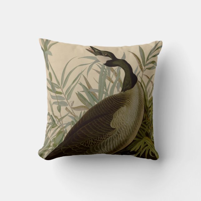 Audubon Canada Goose Wildlife Bird Kissen (Vorderseite)