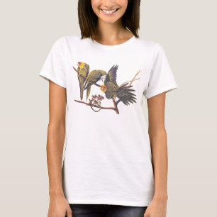 Audubon Carolina Parakeet Trio T - Shirt der Fraue