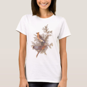 Audubon Cedar Waxwing Bird T-Shirt