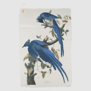 Audubon Columbia Jay Black Throated Magpie Jay Golfhandtuch