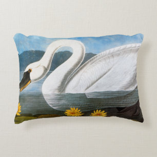 Audubon: Gemeiner Schwan Zierkissen