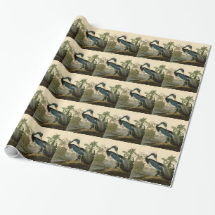 Audubon Louisiana Reiher Birds America Kunst Geschenkpapier
