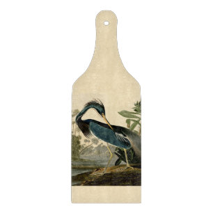 Audubon Louisiana Reiher Birds America Kunst Schneidebrett