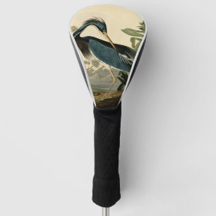 Audubon Louisiana Reiher Vögel Amerika Kunst Golf Headcover