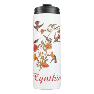 Audubon Mango Hummingbird in Gem Colors Thermosbecher