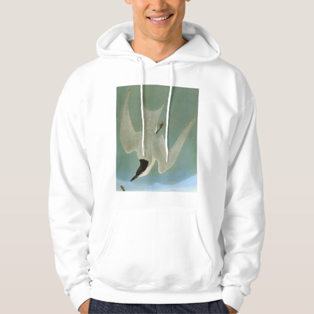 Audubon: Möve-Berechnete Seeschwalbe Hoodie (Vorderseite)