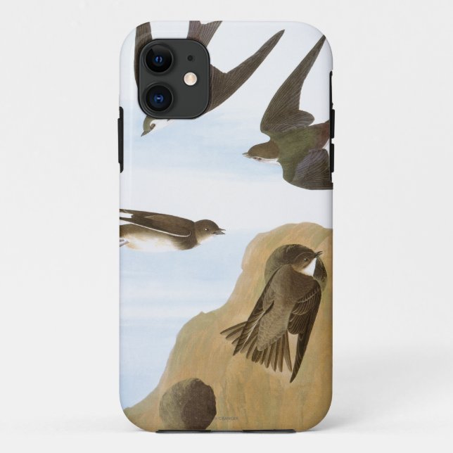 Audubon: Schwalben Case-Mate iPhone Hülle (Rückseite)