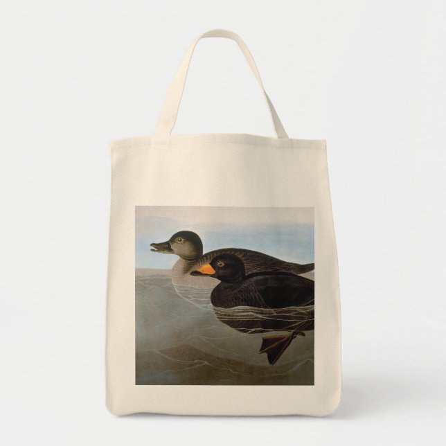 Audubon: Schwarze Ente Tragetasche (Vorne)
