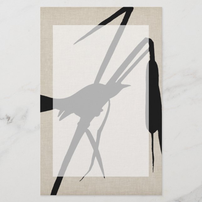 Audubon Silhouette II Briefpapier (Vorderseite)