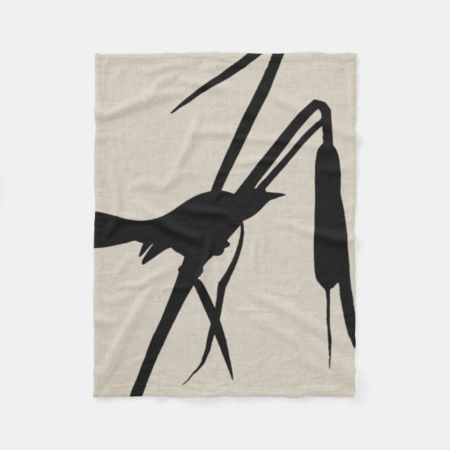 Audubon Silhouette II Fleecedecke (Vorderseite)