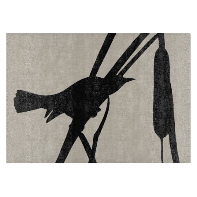 Audubon Silhouette II Schneidebrett (Vorderseite)
