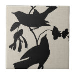 Audubon Silhouette IV Fliese<br><div class="desc">Tiere</div>
