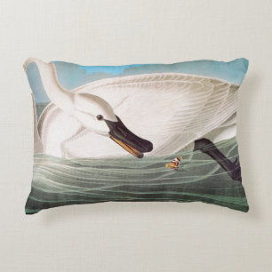 Audubon: Trompeters-Schwan Dekokissen