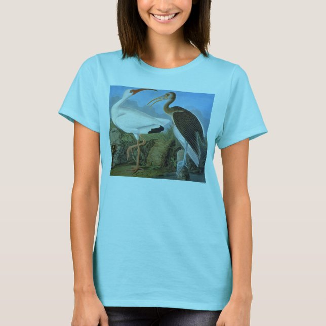 Audubon: White Ibis T-Shirt (Vorderseite)