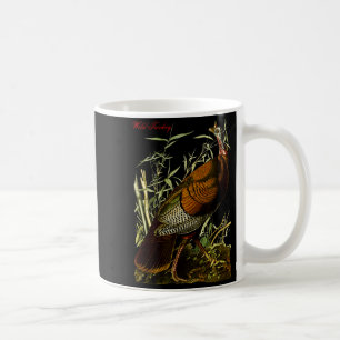 Audubon Wildtruthahn nordamerikanische Vögel Bildu Kaffeetasse